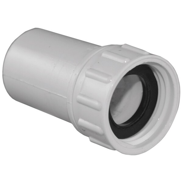 Lasco Fittings Adaptr Swvl Pvc 3/4F1/2H FHT202BC Zoro